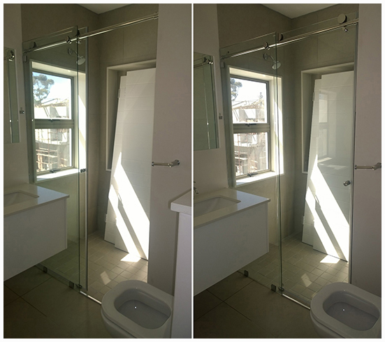 Frameless Sliding Door